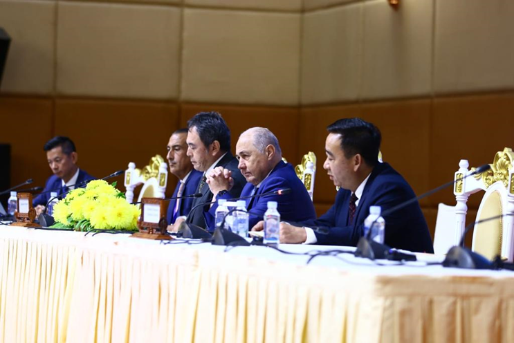 The Cambodian Legislative Elections 2023, Electoral Observers, Hubert Haddad in the center